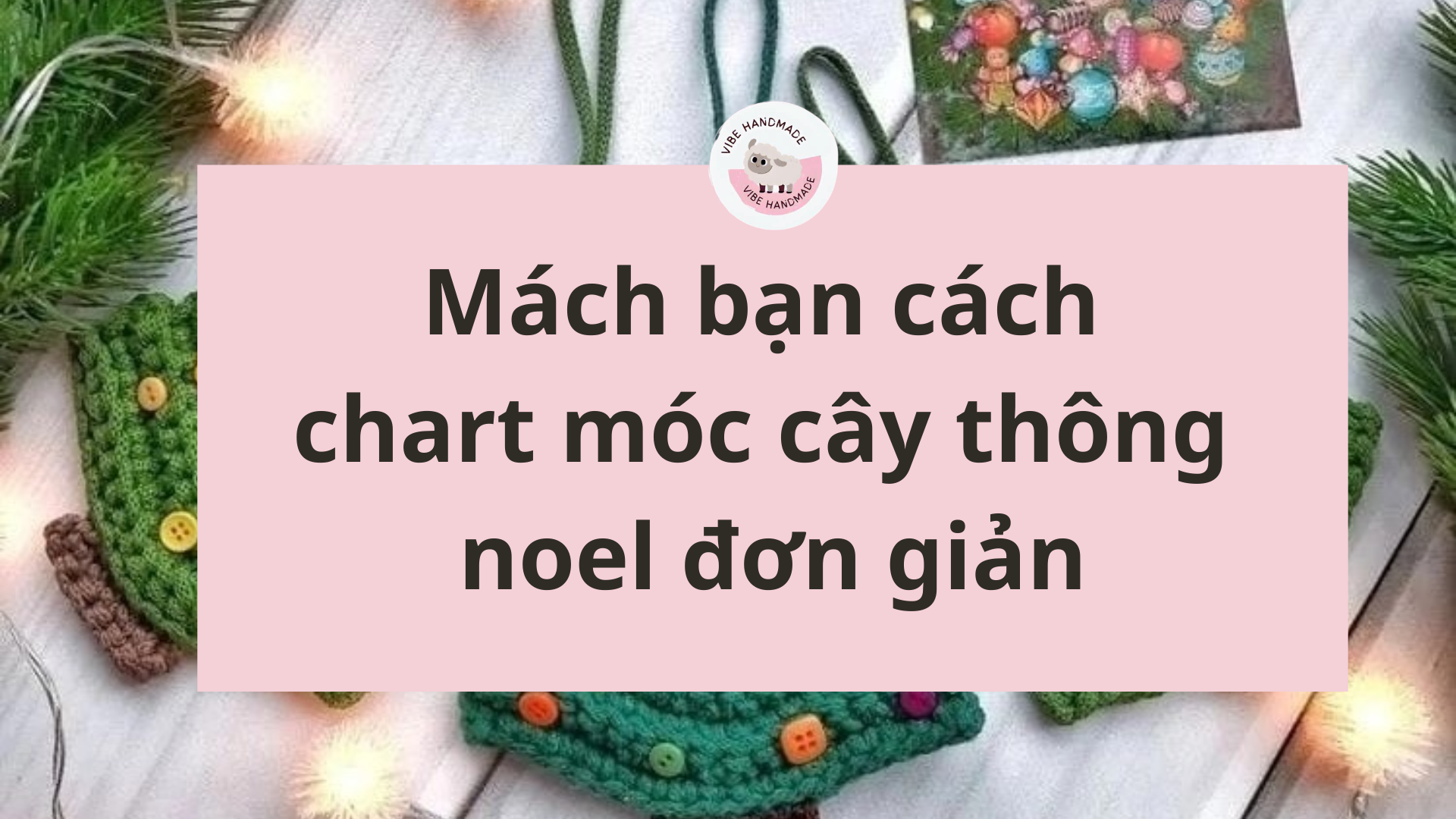 chart móc cây thông noel